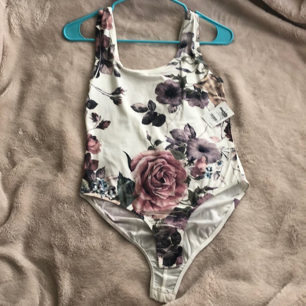 floral bodysuit
